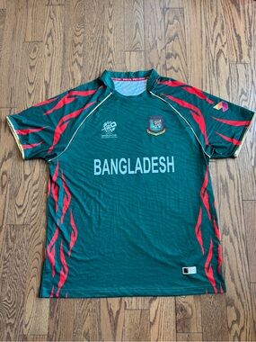 Authentic Vintage Bangladesh T20 World Cup Jersey 2024 Size 3XL